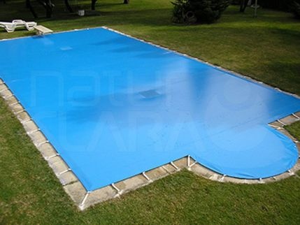 Instalación lona de invierno piscina