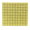 Plancha de gresite amarillo A52 35 x 35 mm para reparaciones de piscina