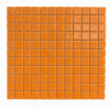 Plancha de gresite naranja A30 25 x 25 mm para reparaciones de piscina