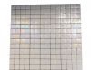 Plancha de gresite blanco Z20 24 x 24 mm para reparaciones de piscina