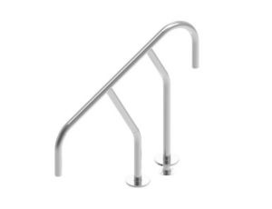 Barandillas piscina Taurus elite en acero inoxidable Aisi 316L Flexinox