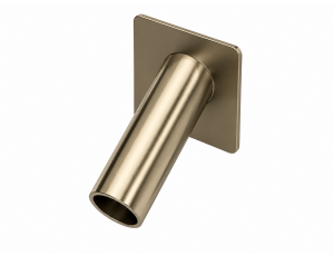 Cañón de pared Kai Sunlit Gold en acero inoxidable Aisi 316-L Flexinox