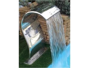 Cascada para piscina Cayman Flexinox en acero inoxidable Aisi 316L