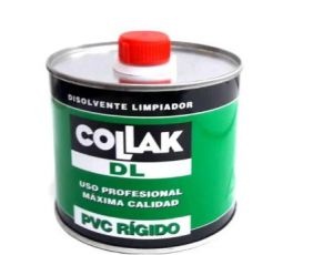 Disolvente limpiador de PVC Collak DL Bote 500 ml