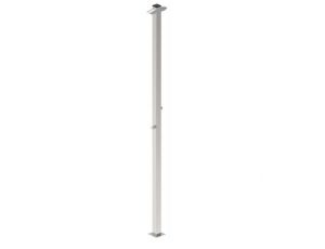 Ducha piscina Tetra Duo Fluxómetro Flexinox acero inoxidable AISI 304