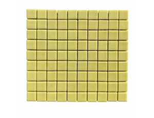 Plancha de gresite amarillo A52 35 x 35 mm para reparaciones de piscina