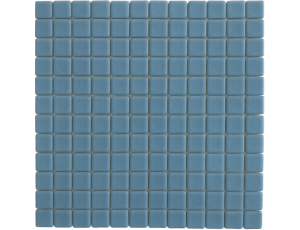 Plancha de gresite  Azul B46  25 x 25 mm para reparaciones de piscina