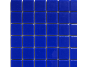 Plancha de gresite Azul oscuro A44 40 x 40 mm para reparaciones de piscina