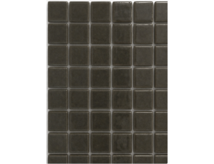 Plancha de gresite Gris Z10  23 x 23 mm para reparaciones de piscina