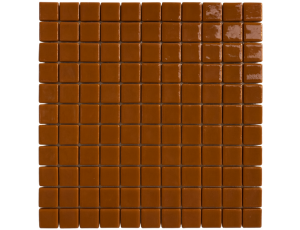 Plancha de gresite Marrón claro A28 25 x 25 mm para reparaciones de piscina