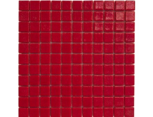 Plancha de gresite rojo A32  21 x 21 mm para reparaciones de piscina