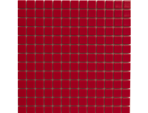 Plancha de gresite rojo A48 25 x 25 mm para reparaciones de piscina