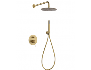 Grifo de ducha piscina Redonda Monomando con Derivador y Ducha de Mano CRM