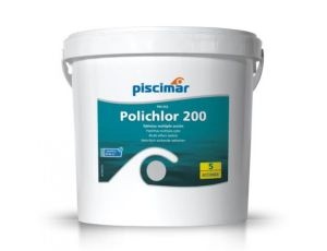 PM-552 Polichlor 200 g pastillas de cloro 5 kg Piscimar