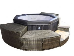 Mobiliario para spas Octopus 165 de NetSpa de Poolstar
