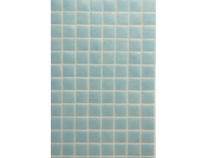 Plancha de gresite  Azul  cielo  Z35 21 x 21 mm para reparaciones de piscina