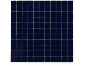Plancha de gresite  Azul oscuro Z45 40 x 40 mm para reparaciones de piscina