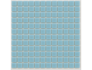 Plancha de gresite azul Z43 21 x 21 mm para reparaciones de piscina