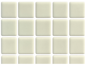 Plancha de gresite Blanco  Z12  50 x 50 mm para reparaciones de piscina