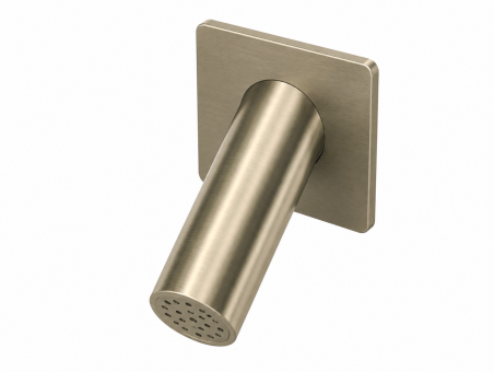 Cañón de pared Mira Sunlit Gold para piscina acero AISI 316L Flexinox