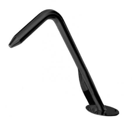 Cañón para piscina Fidji circular Nero acabado negro mate en acero inoxidable Aisi 316L Flexinox