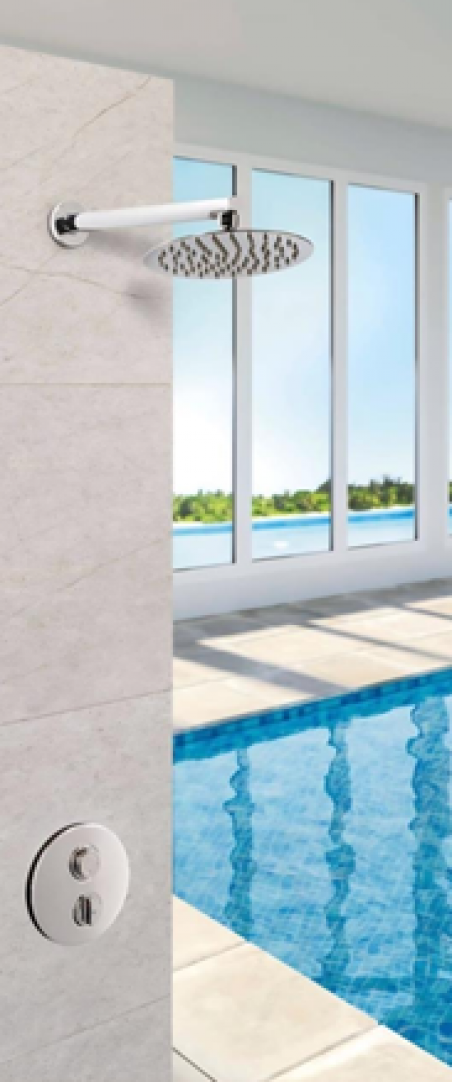 Ducha piscina Club Oasis Star CRM acero inoxidable AISI 316L