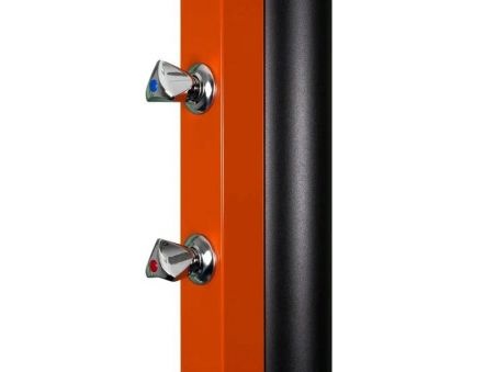 Ducha Solar piscina 30 litros Naranja CRM