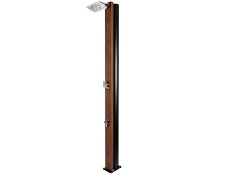 Ducha Solar piscina Natur Teak 30 litros CRM