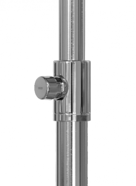 Ducha piscina Redonda CRM acero inoxidable AISI 304