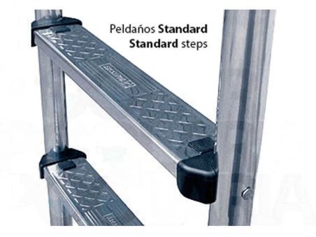 escalera piscina muro acero inoxidable aisi 304 ASTRALPOOL