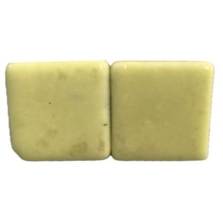 Plancha de gresite amarillo A52 35 x 35 mm para reparaciones de piscina