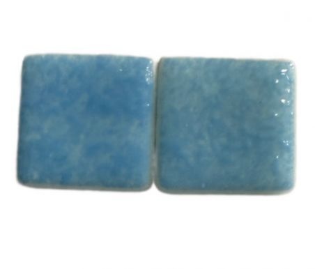 Plancha de gresite  Azul B47 21 x 21 mm para reparaciones de piscina
