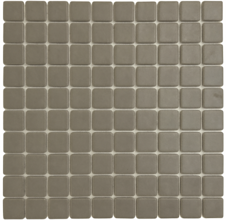 Plancha de gresite Gris B63 25 x 25 mm para reparaciones de piscina