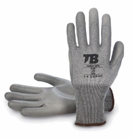 Guantes HPPE anticorte con recubrimiento de poliuretano para obras y jardines