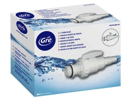 Válvula cuarto de vuelta para piscina Gre 621702