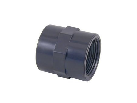 Manguito unión PVC mixto encolar y roscar para piscina Cepex