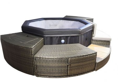 Mobiliario para spas Octopus 165 de NetSpa de Poolstar
