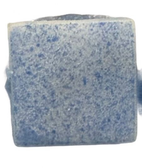 Plancha de gresite Azul niebla antideslizante Z41 24 x 24 mm para reparaciones de piscina