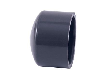 Tapón liso PVC encolar para piscinas Cepex